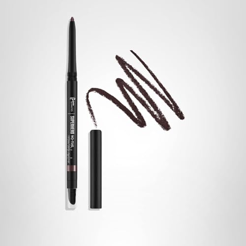 IT Cosmetics Superhero No-Tug applicateur fin brun – precision pour les contours