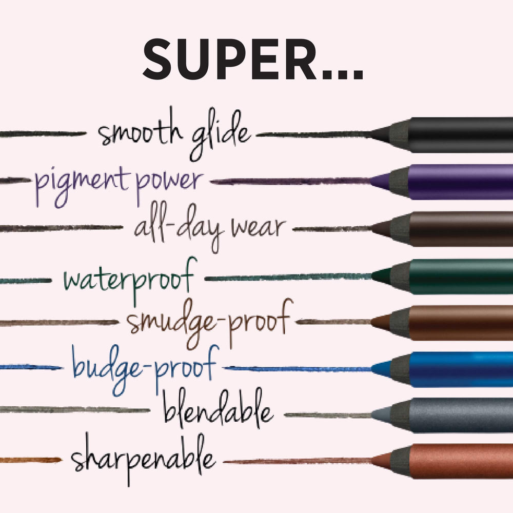 Application fluide le long des cils avec IT Cosmetics Superhero No-Tug Crayon Gel Yeux