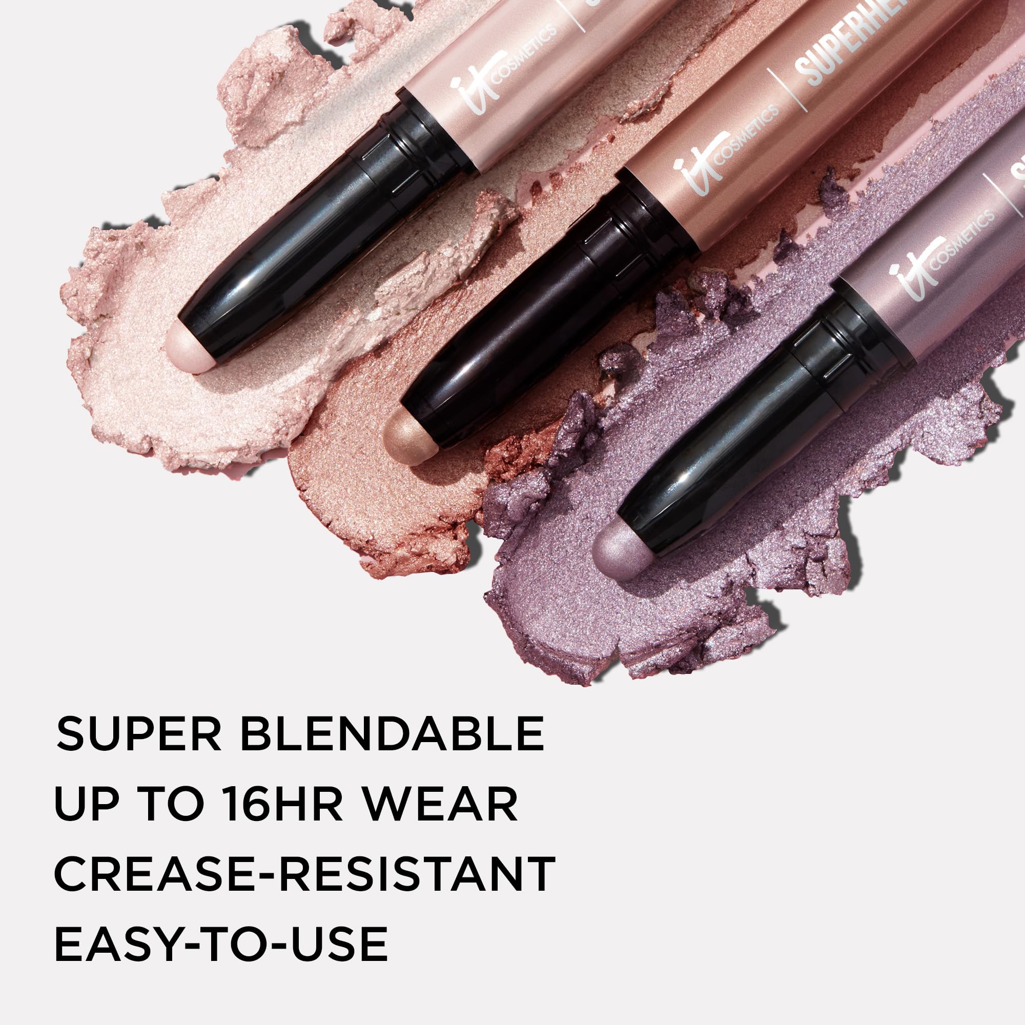 It Cosmetics Superhero No-Tug Stick offre texture crème facile à estomper