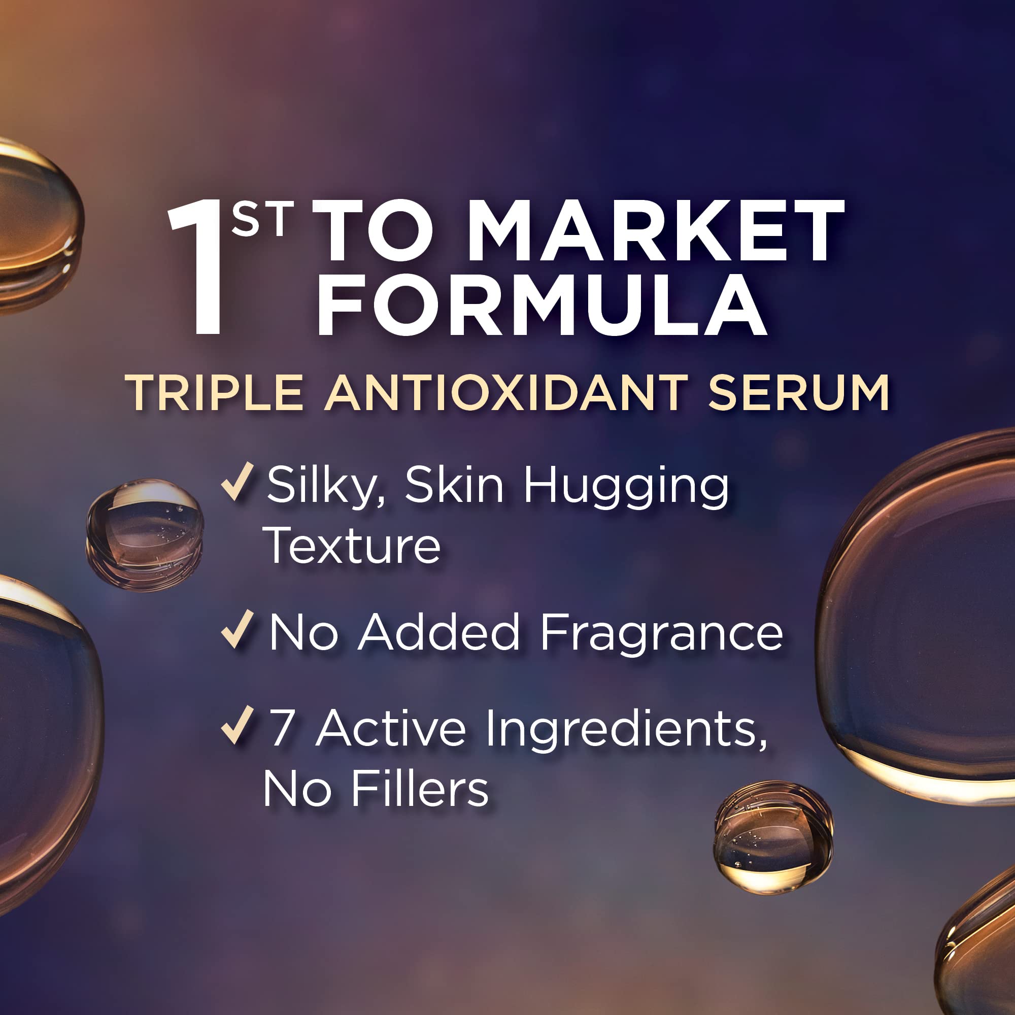 Illustration du mélange triple d’antioxydants IT Cosmetics pour éclairer le teint