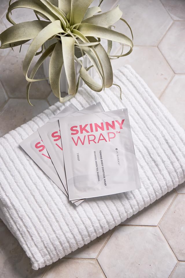 It Works Skinny Wrap taille — contour de taille plus soutenu et peau plus ferme.