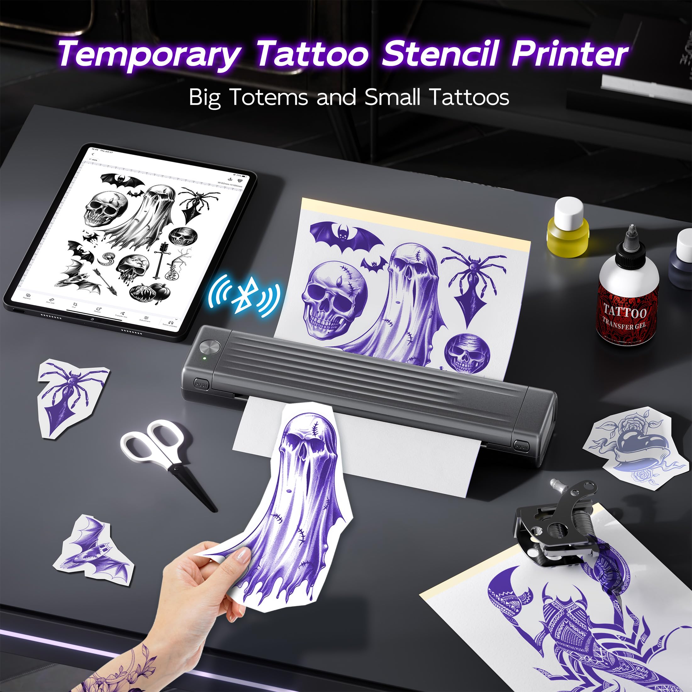 Itari kit cadeau tatouage, accessoires inclus pour offrir.