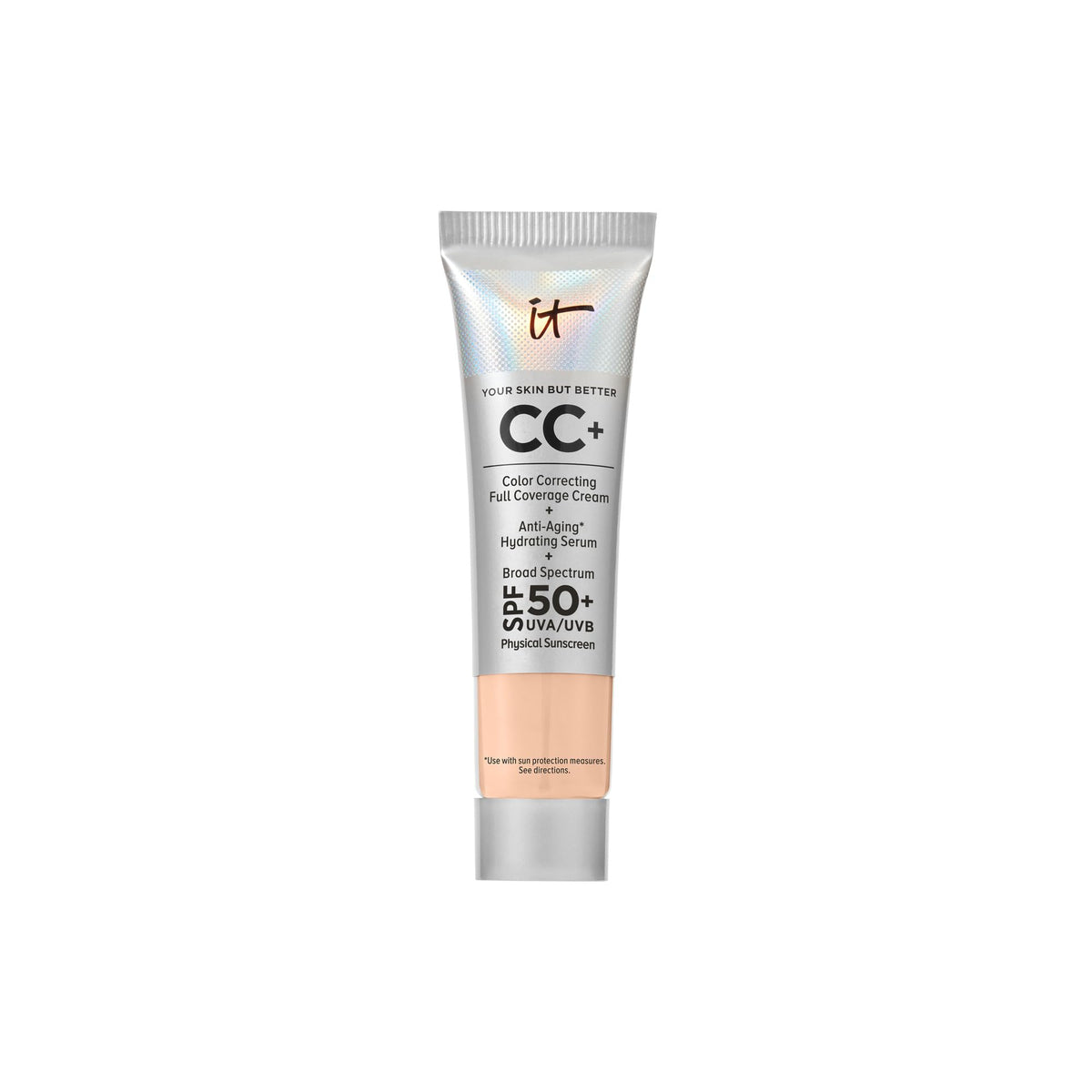 IT Cosmetics CC+ Cream Travel – bouteille-pompe pratique pour application précise