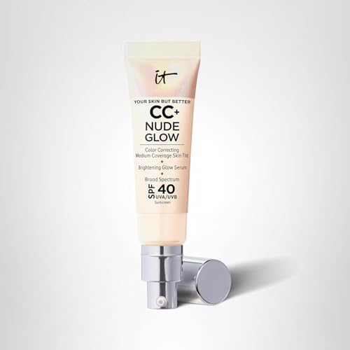 IT Cosmetics CC+ Nude Glow: fini lumineux pour une routine rapide.