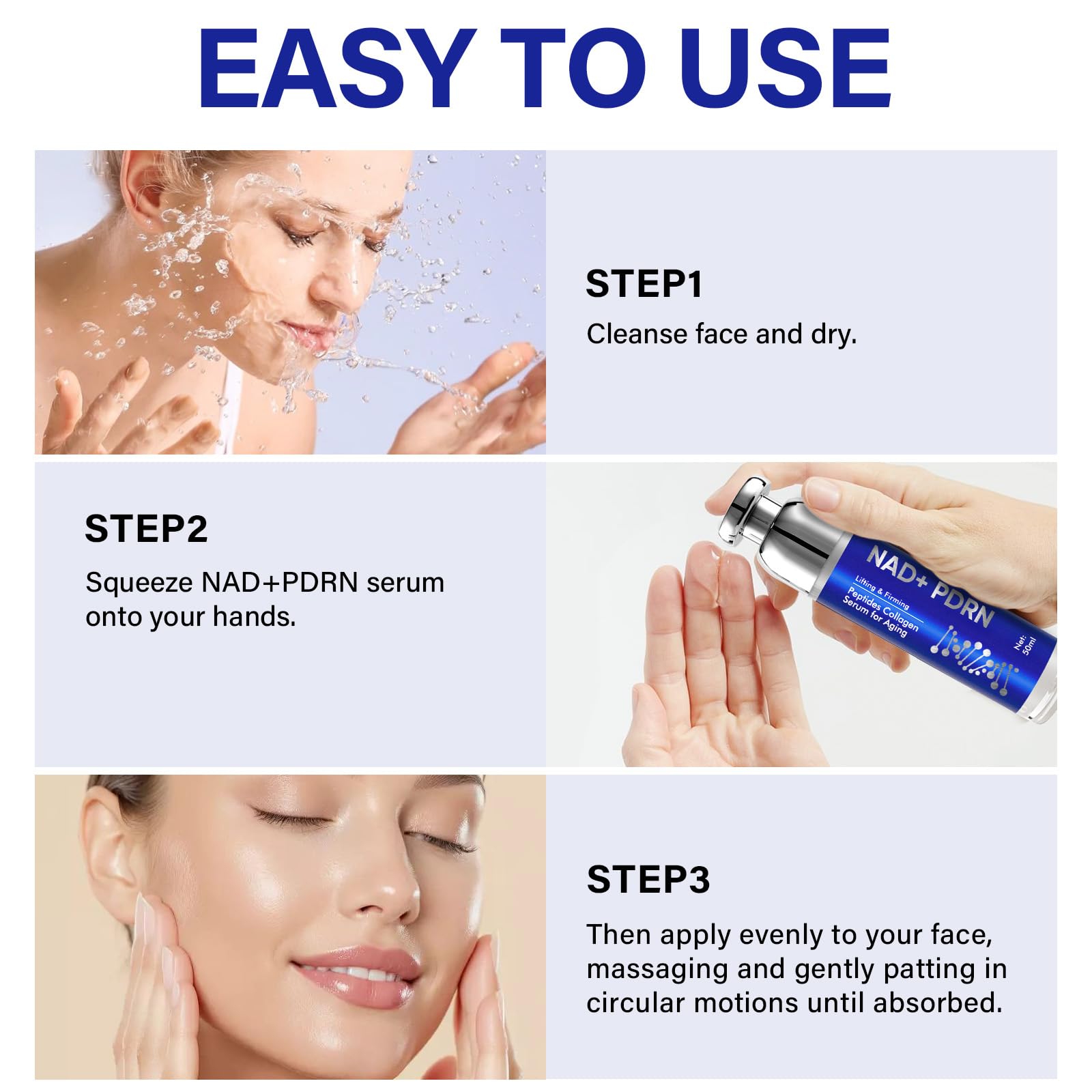 ITE CFREELY lab illustration showcases scientific formulation behind the serum