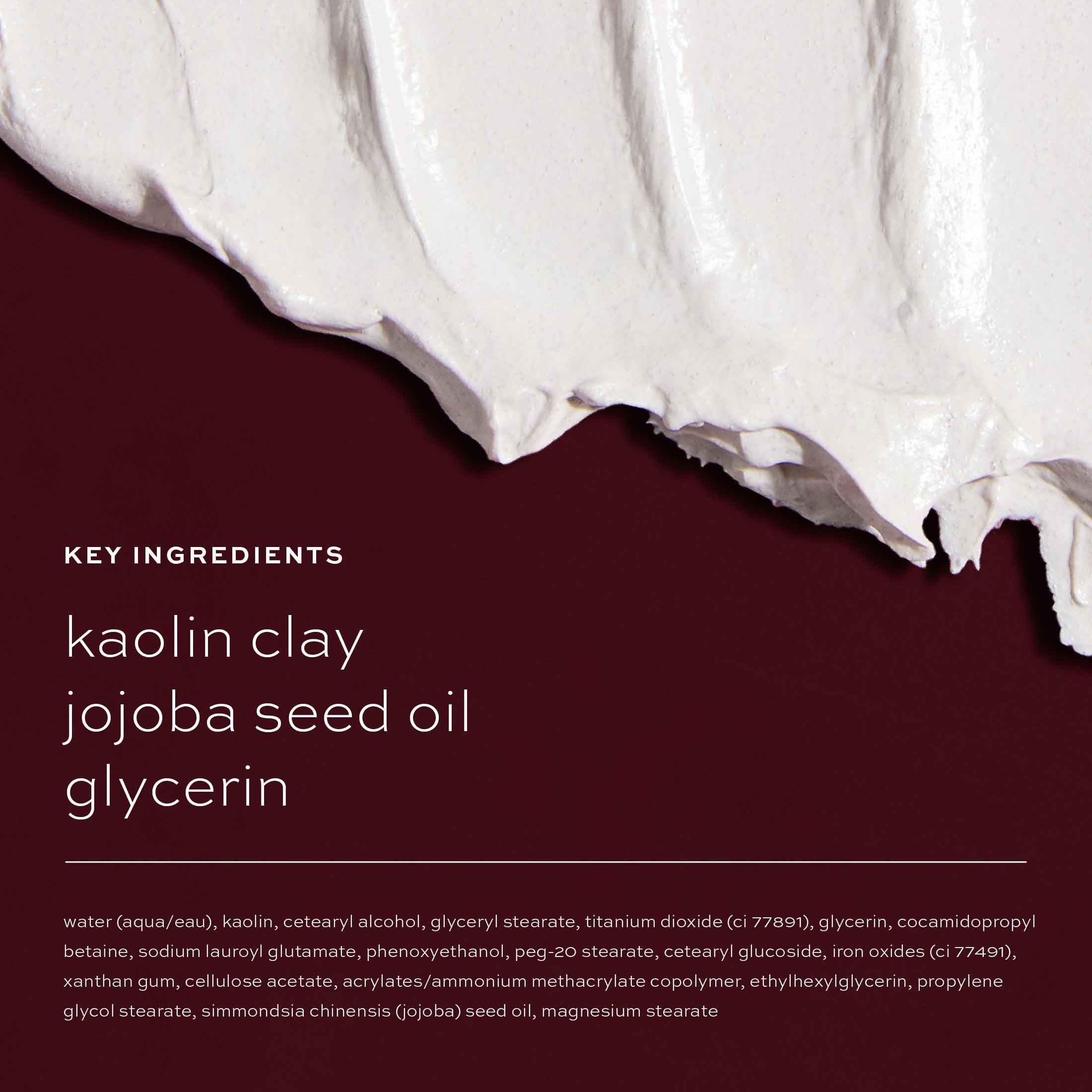 ITK Argile Kaolin absorbe l'excès de sébum pour une peau nette