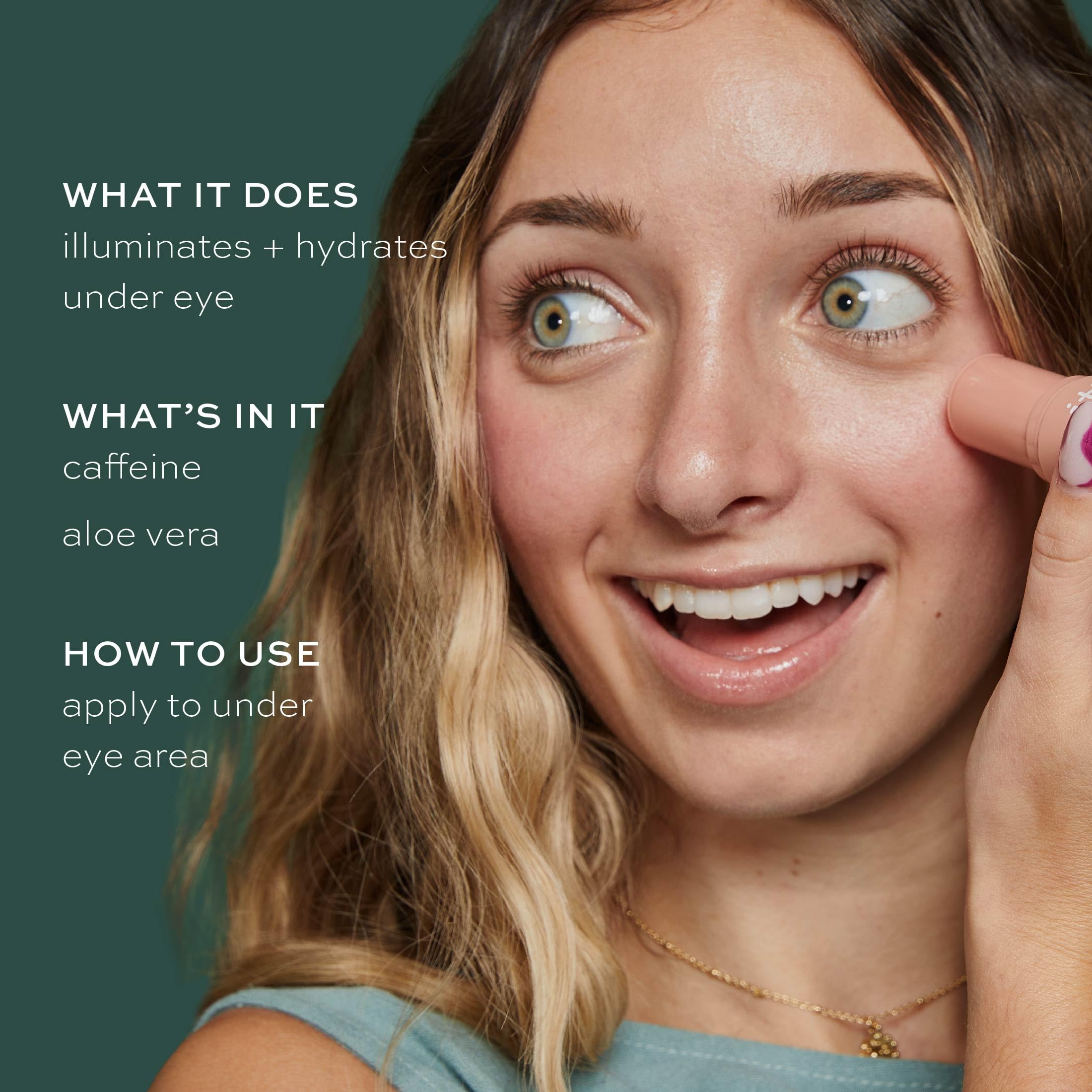 ITK duo soin yeux caféine et vitamine C – résultats potentiels avec une routine simple