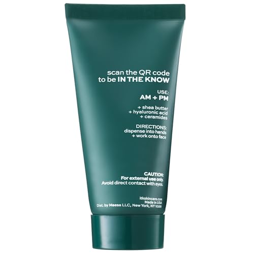 ITK Crème Visage – absorption rapide et hydratation durable