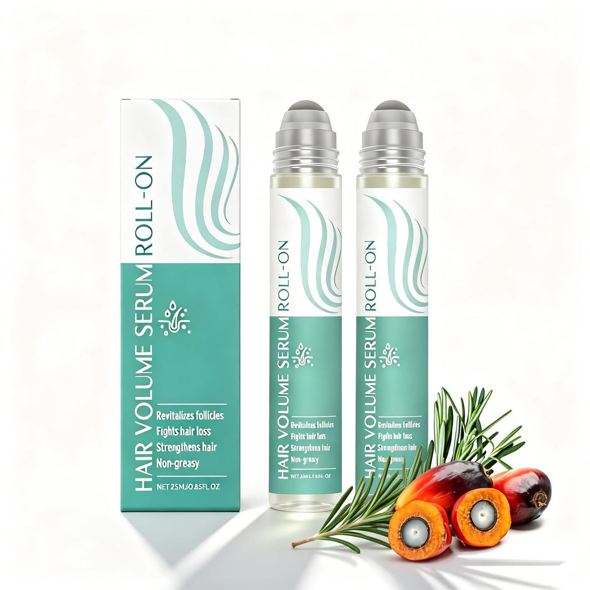 Itkemod Serum Croissance Cheveux Roll-On, application ciblée et rapide sur le cuir chevelu.