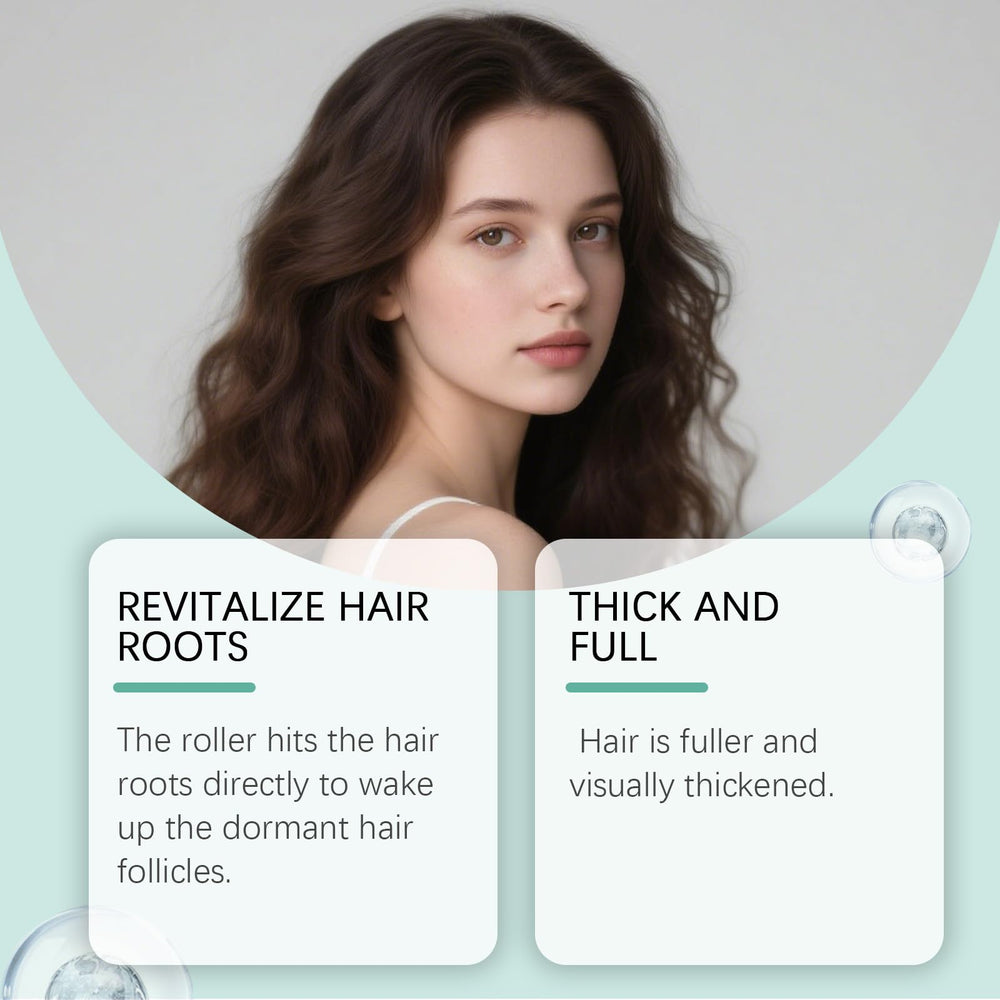 Itkemod Serum Croissance Cheveux Roll-On, embout précis pour zones clairsemées.