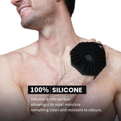 iTokGoK brosse-corps en silicone écologique pour une douche respectueuse de la peau.