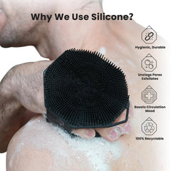 iTokGoK poignée-antiderapante ergonomique assure une prise en main sûre sous la douche.