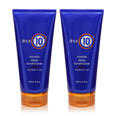 Its 10 Haircare Miracle Deep Conditioner Keratine – Bouteille 150 ml: répare les dommages et démêle.
