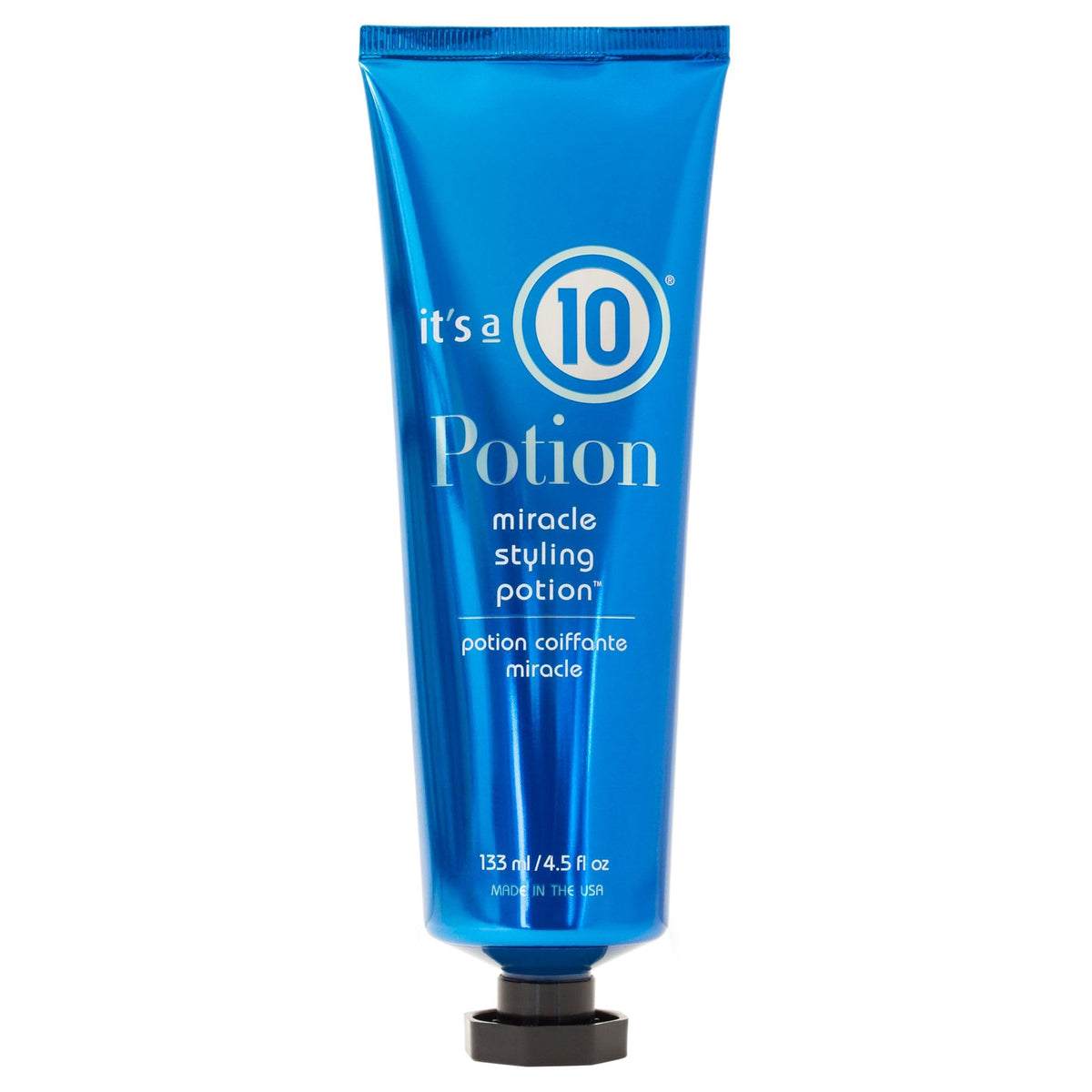 Its A 10 Potion 10 Miracle Styling Potion, bouteille chic, douceur et brillance potentielles.