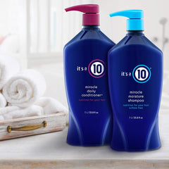 Its A 10 Shampoing en main, geste d application facile et contrôle.