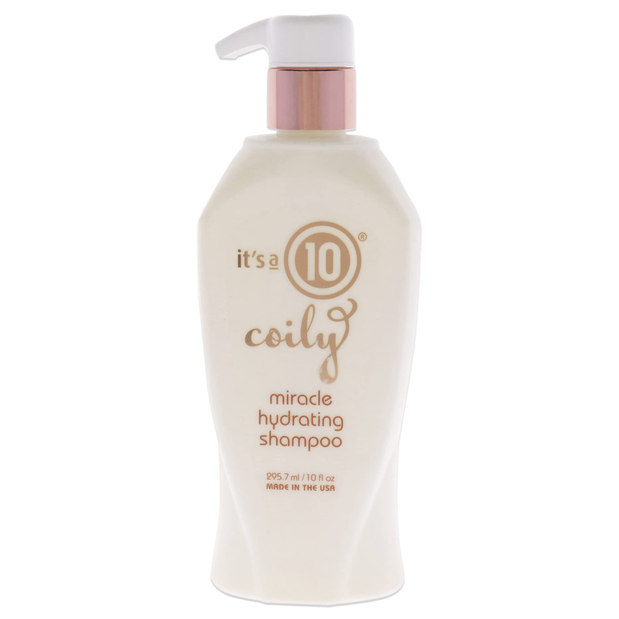 Its A 10 Coily Miracle Hydrating Shampoo – bouteille, hydratation profonde pour boucles définies