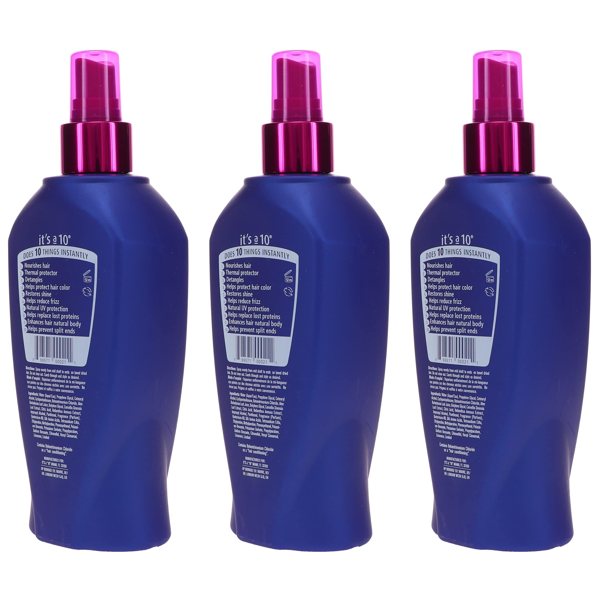 Its a 10 Haircare Miracle extrait-tournesol - protection naturelle de la couleur