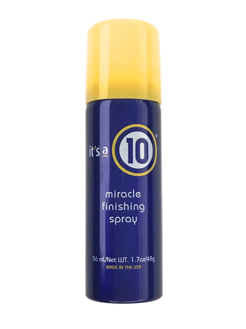 It's a 10 Haircare Miracle Finishing Spray offre brillance légère et finition nette.