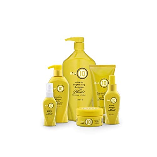 Its a 10 Haircare Miracle Leave-In pour blondes, coiffage facilité et protection légère.