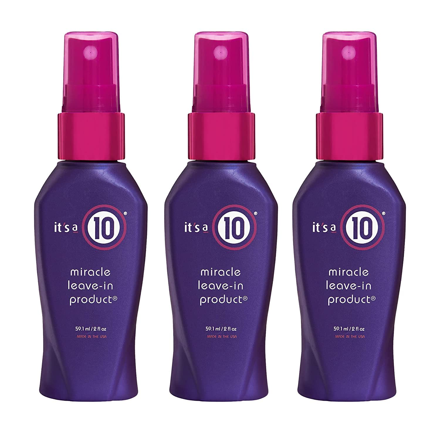 Miracle Leave-In It’s a 10 Haircare, bouteille de 2 oz prête à l’emploi