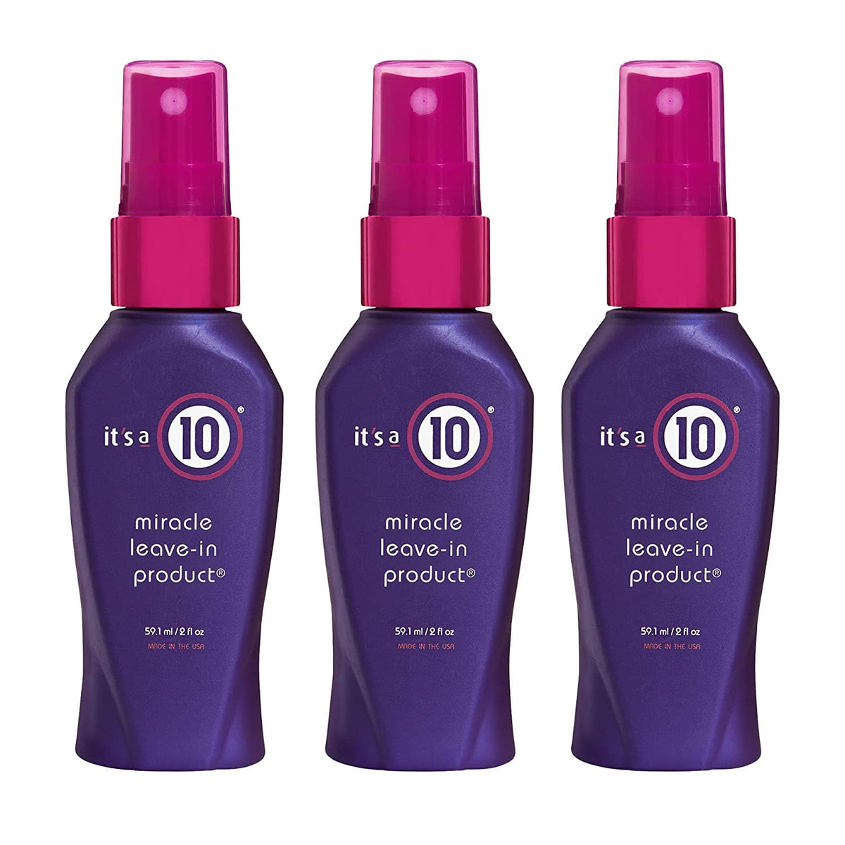 Miracle Leave-In It’s a 10 Haircare, bouteille de 2 oz prête à l’emploi