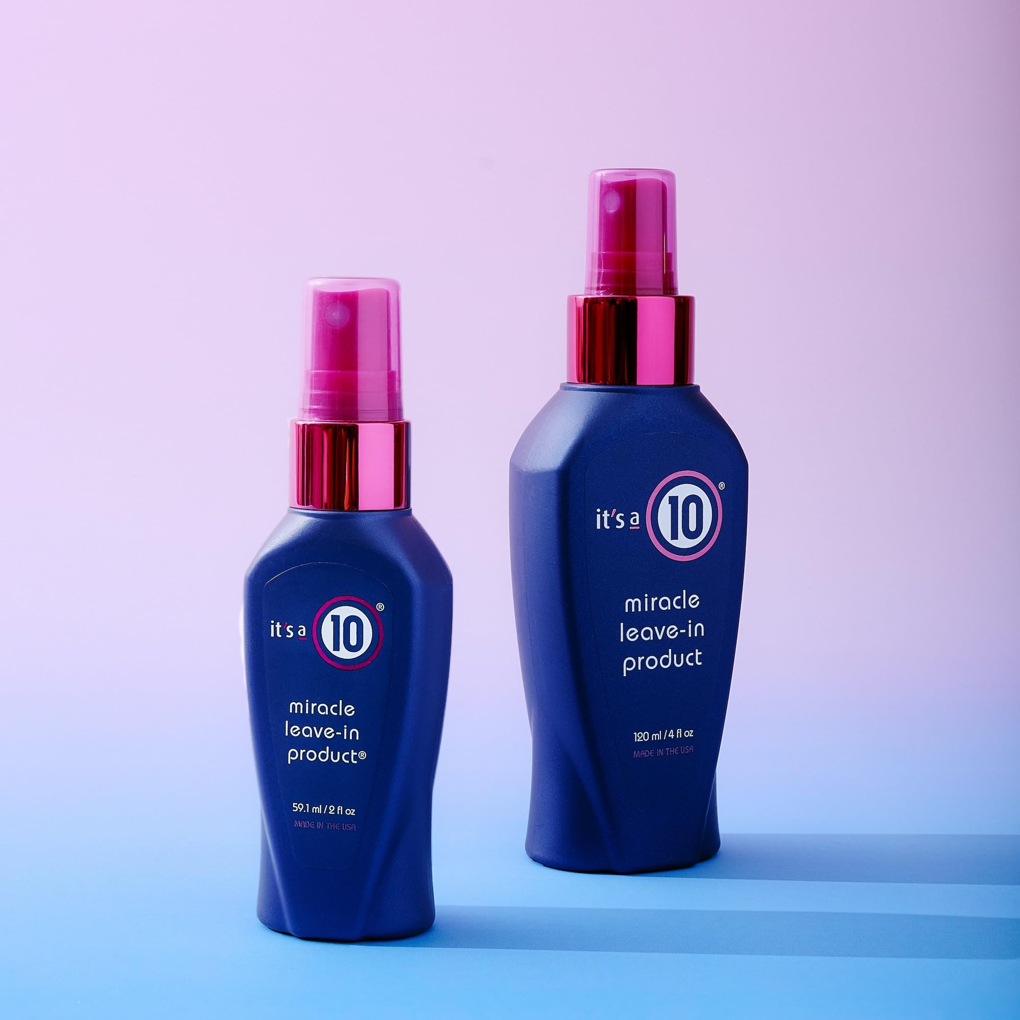 Its a 10 Haircare Miracle Leave-In sur cheveux secs révélant brillance et douceur longue durée