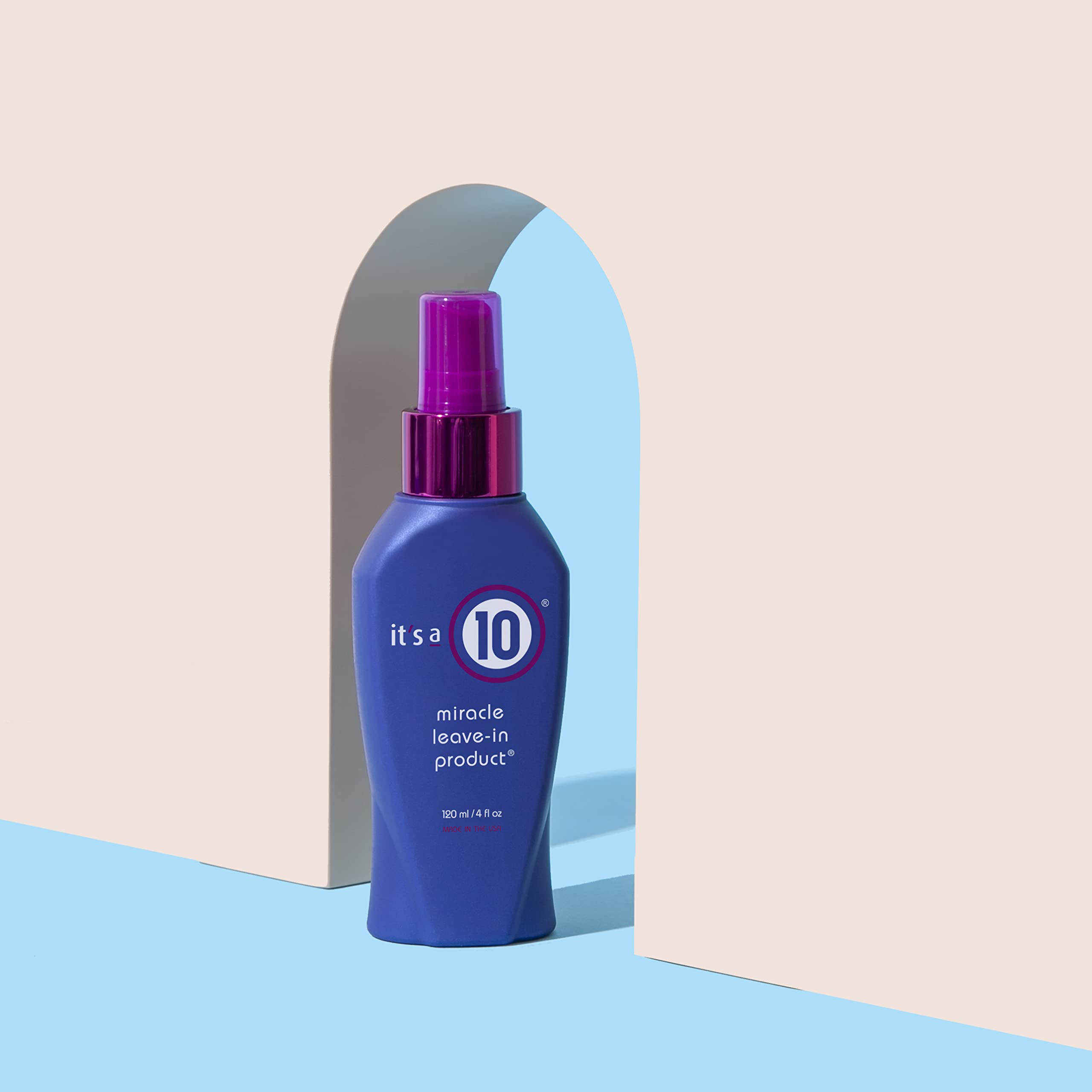 Its a 10 Haircare Miracle Leave-In : flacon pratique pour une application ciblée.