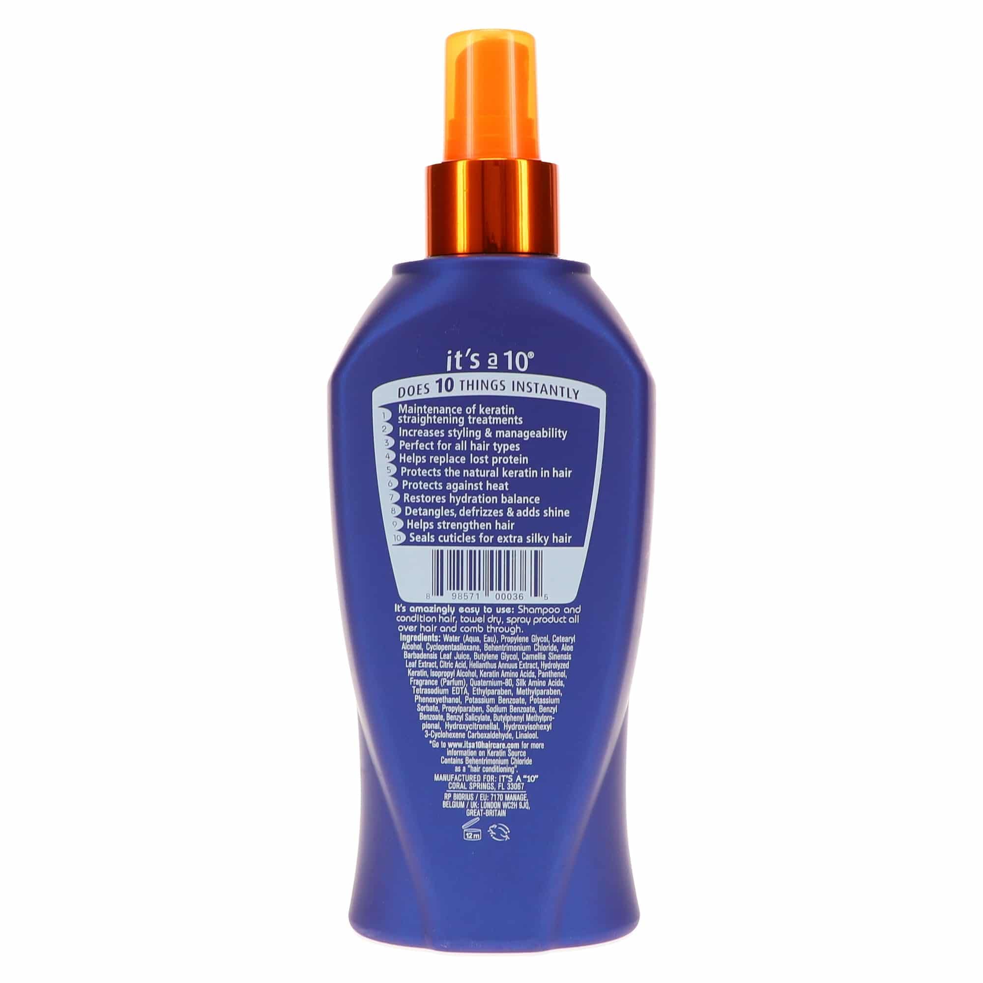 It's a 10 Haircare – usage sans rinçage pour cheveux faciles à coiffer.