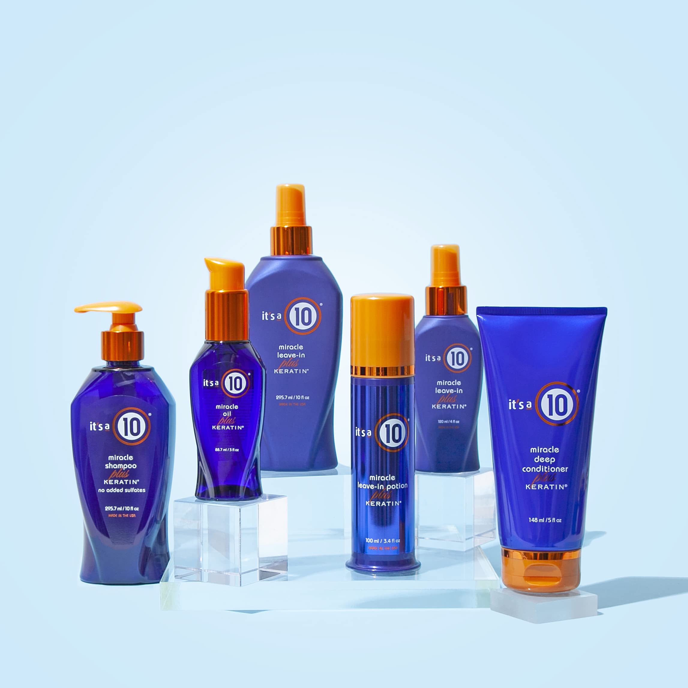 It's a 10 Haircare Miracle sans rinçage: routine quotidienne pour cheveux colorés.