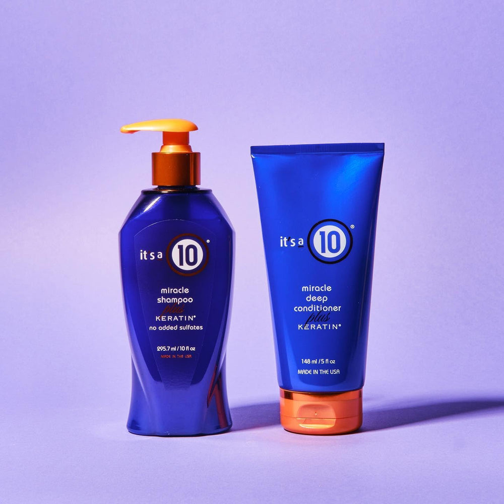 Its a 10 Haircare Miracle Shampoo Keratine – cheveux propres, hydratés et plus souples après utilisation