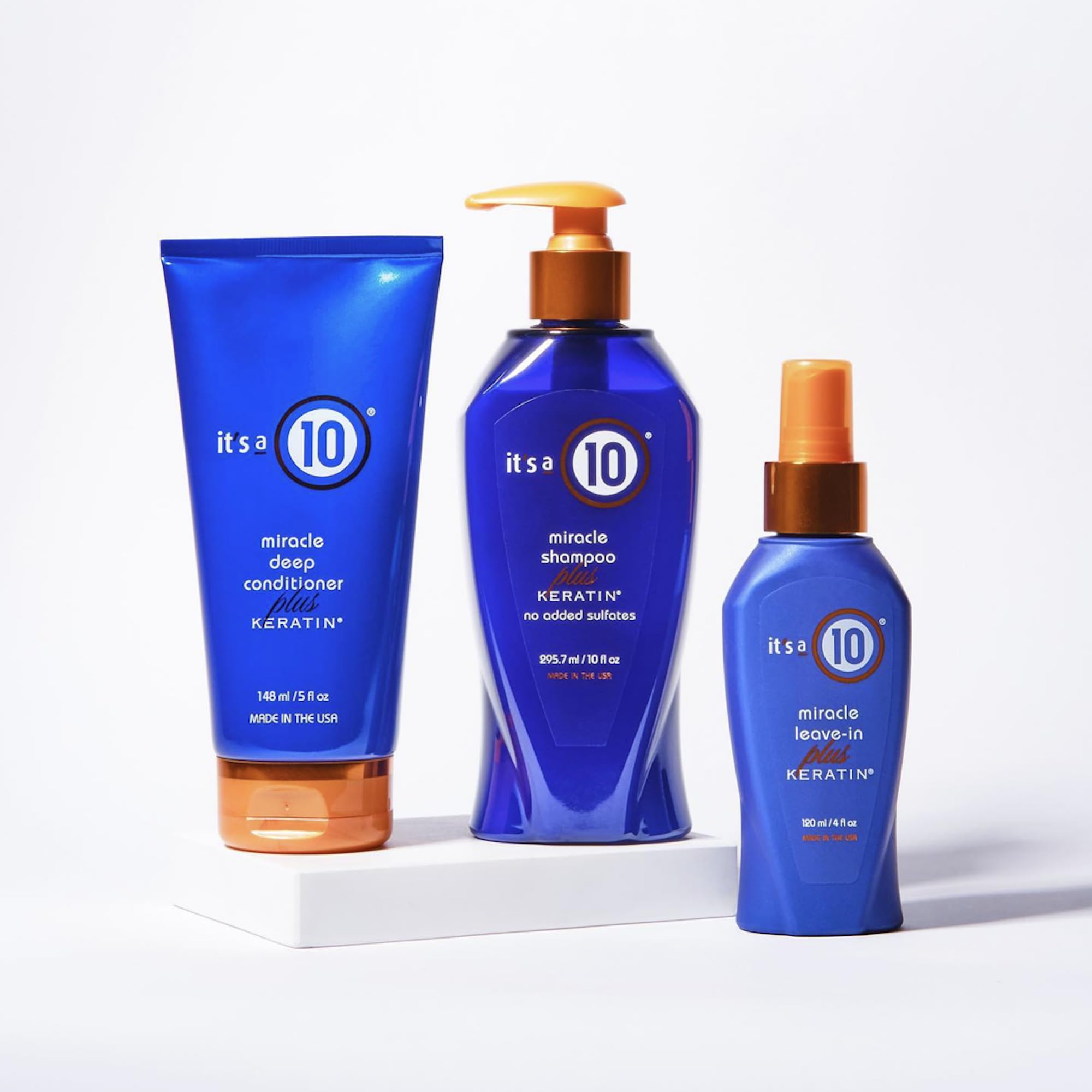 Its a 10 Haircare Miracle Shampoo Keratine – emballage durable protège la couleur des cheveux