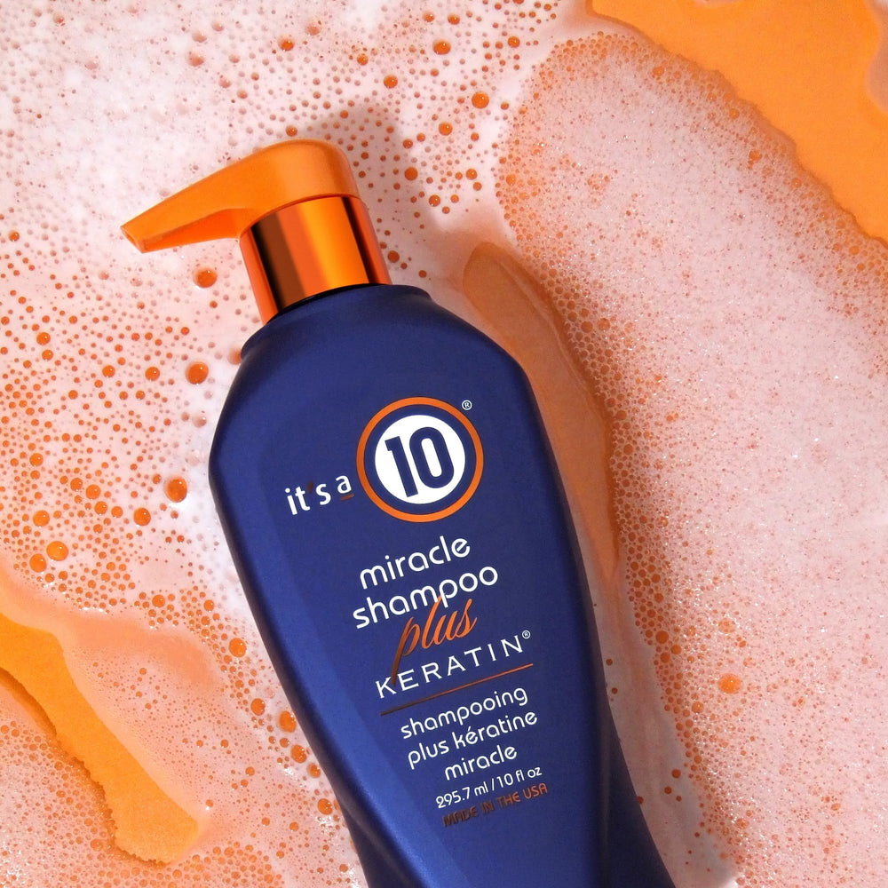 Its a 10 Haircare Miracle Shampoo Keratine – mousse riche purifie le cuir chevelu en douceur