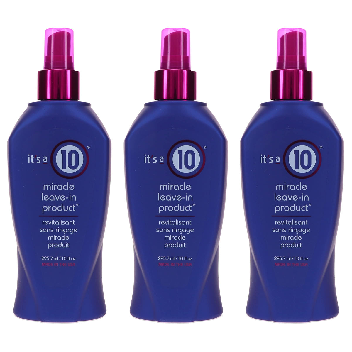 Its a 10 Haircare Miracle soin sans rinage - bouteille pratique pour une application rapide