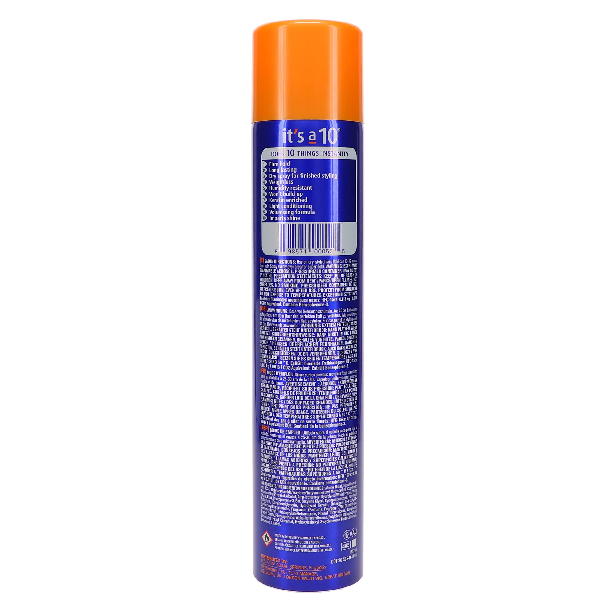 Its a 10 Haircare: résultat polyvalent entre tenue et brillance naturelle