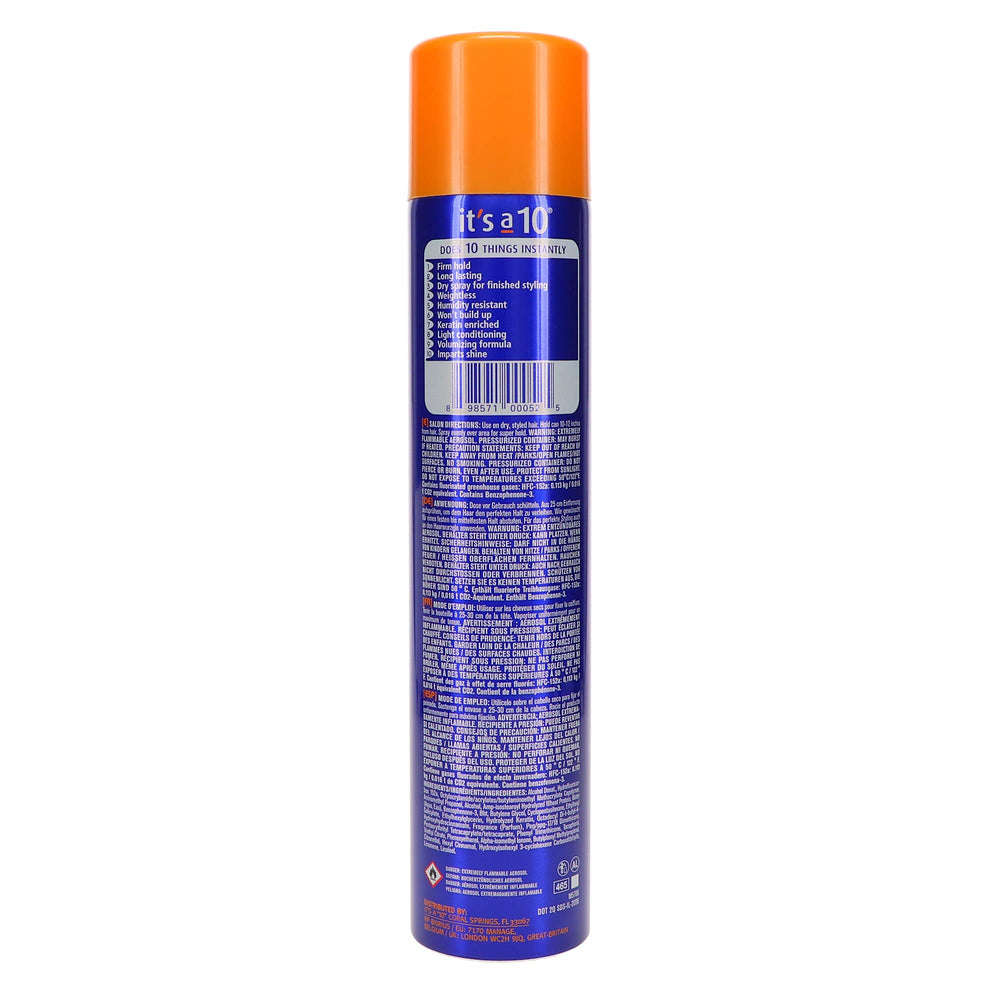Its a 10 Haircare: résultat polyvalent entre tenue et brillance naturelle