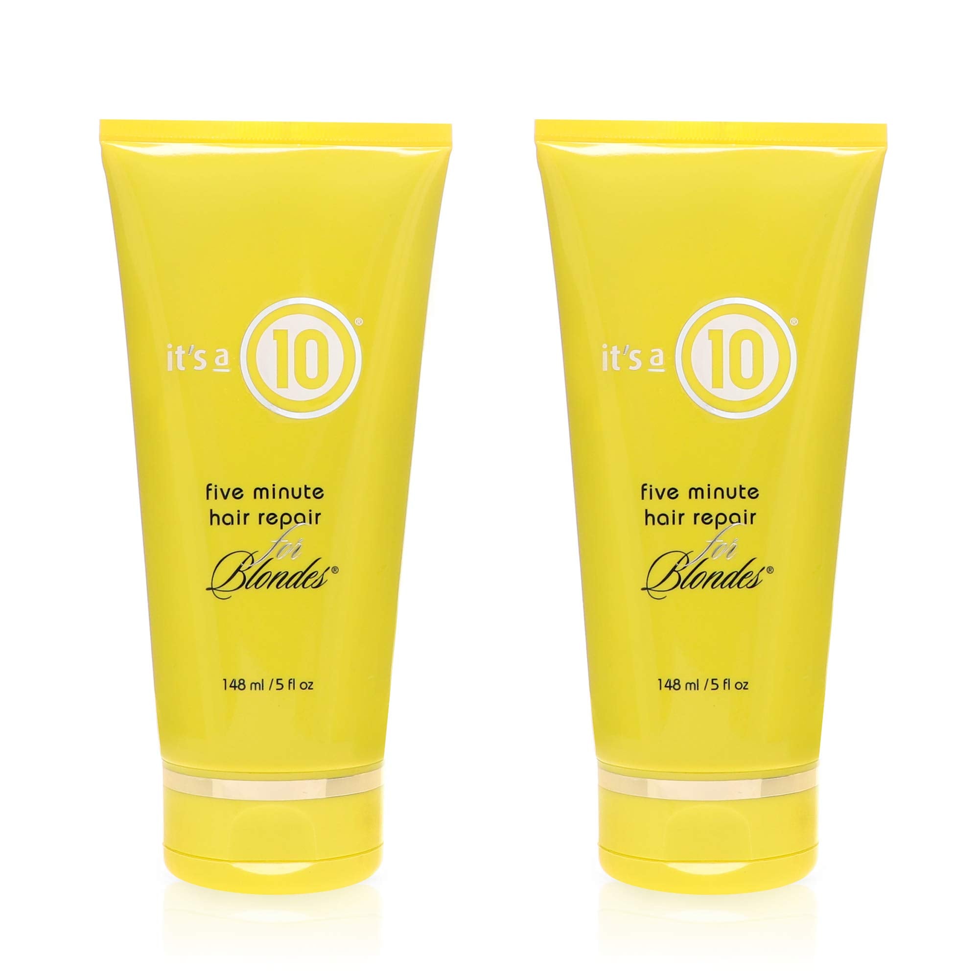 marque It's a 10 Haircare, réparation capillaire pour blondes, duo 150 ml — soin rapide.
