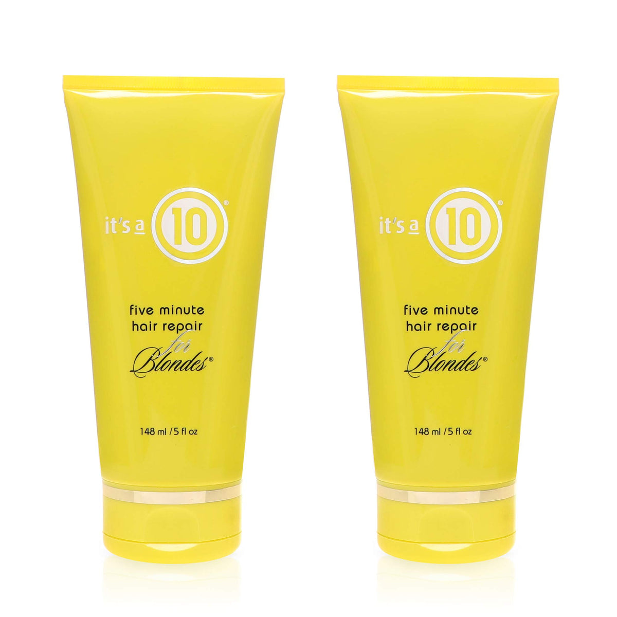 marque It's a 10 Haircare, réparation capillaire pour blondes, duo 150 ml — soin rapide.