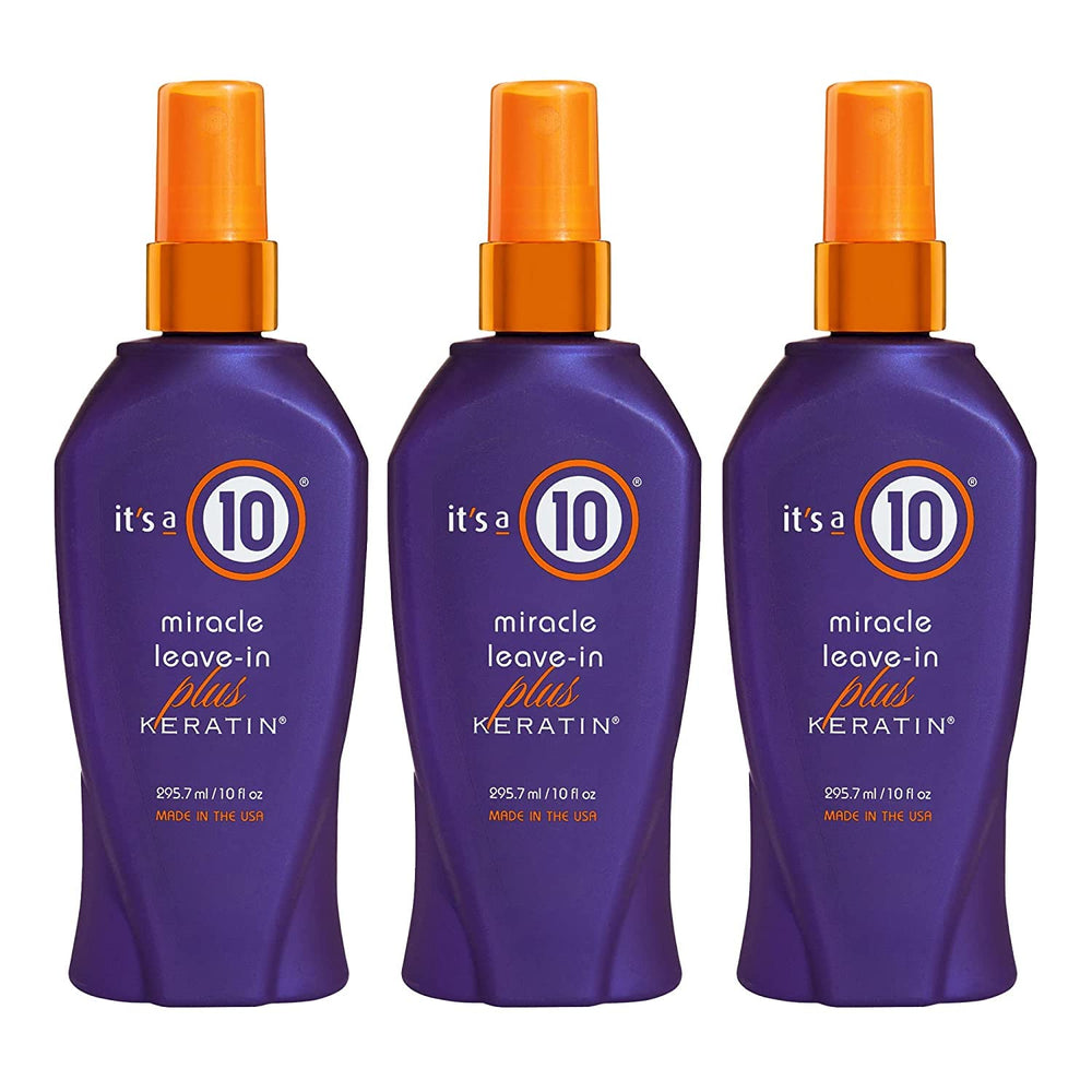 Bouteille Its a 10 Haircare spray sans rinçage à la kératine pour hydrater les cheveux