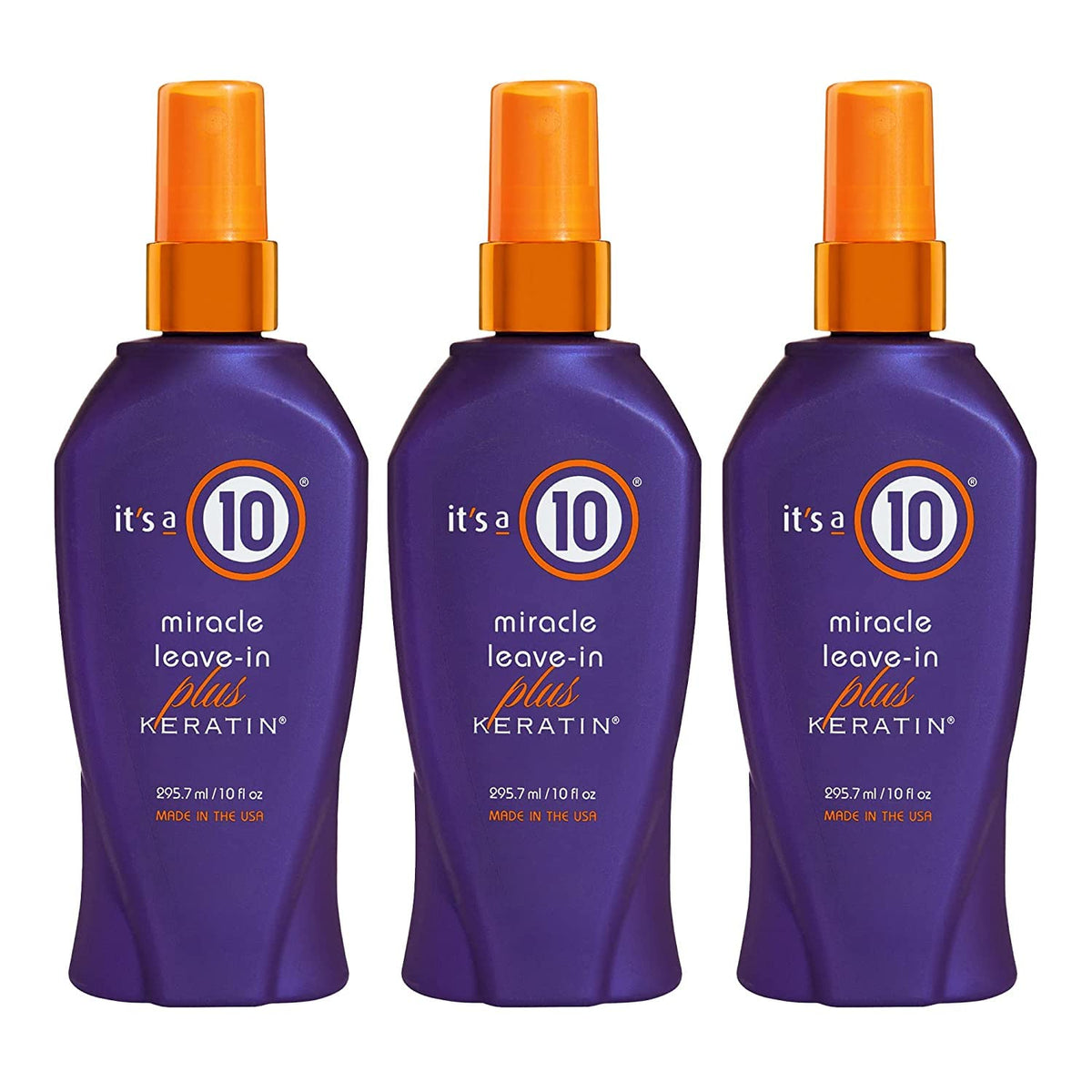 Bouteille Its a 10 Haircare spray sans rinçage à la kératine pour hydrater les cheveux