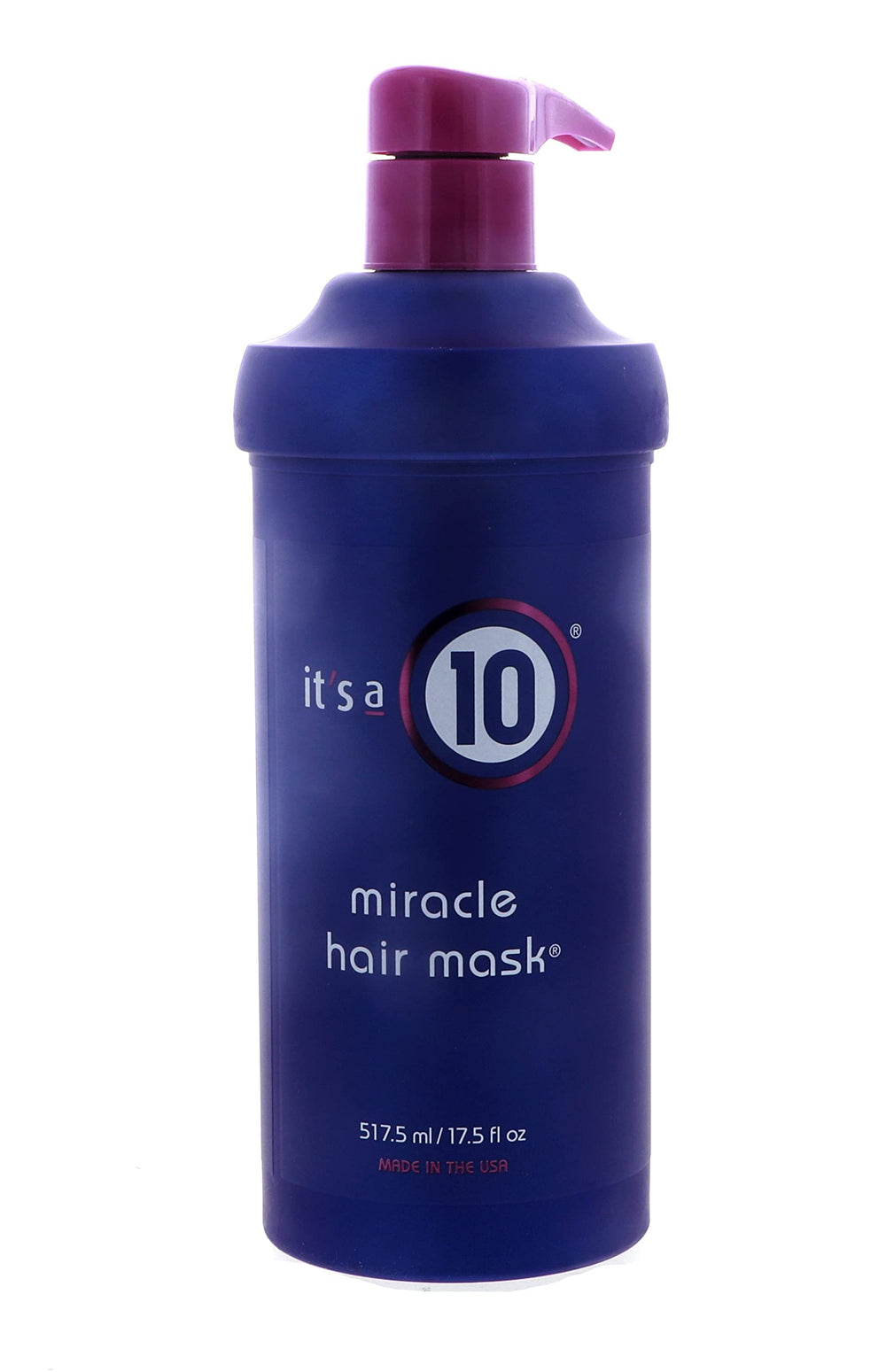 Its A 10 Masque Miracle : formulation adaptée à une utilisation rapide.