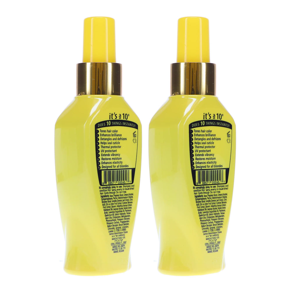 Its A 10 Miracle Blonde: brillance et douceur des blondes grâce à ce soin