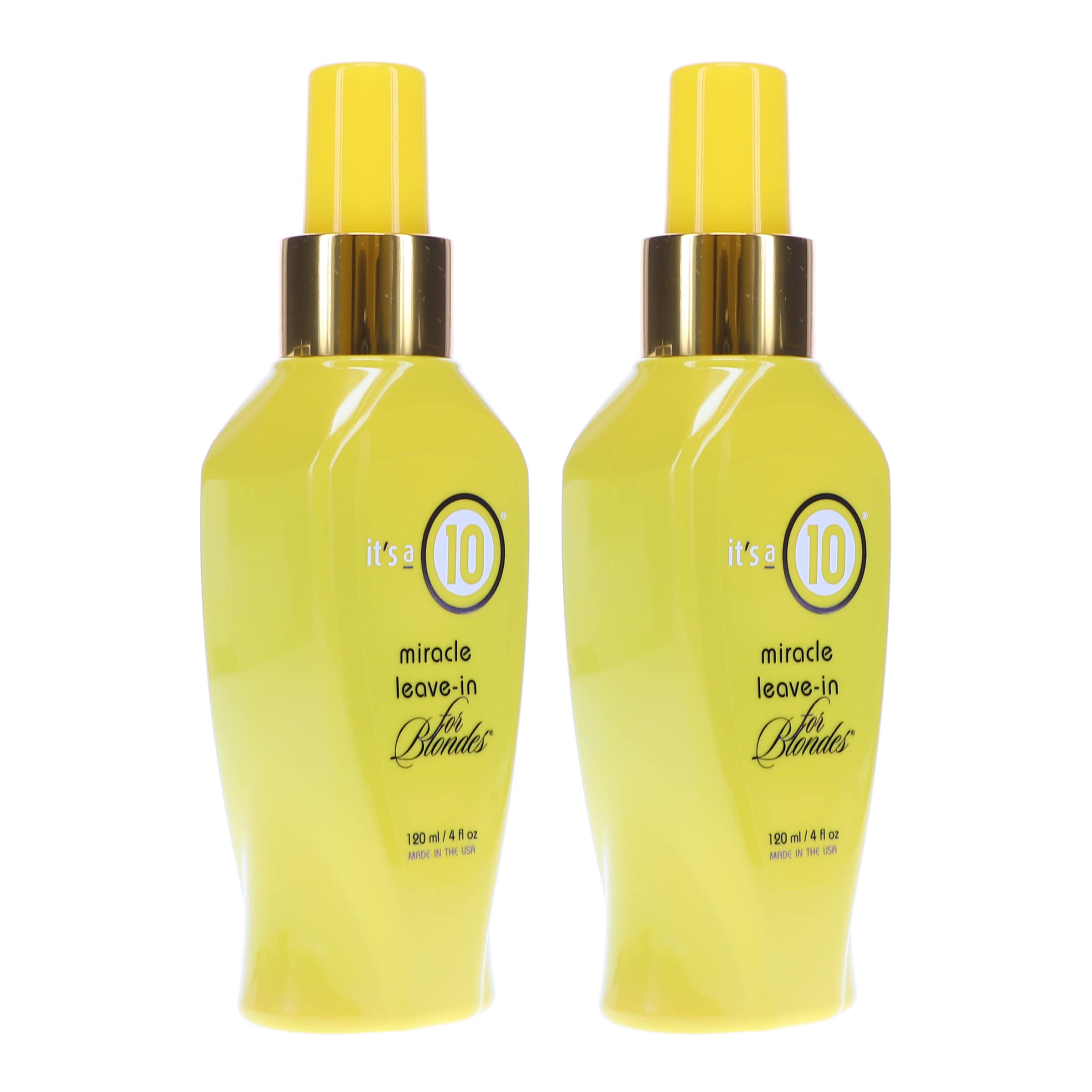 Its A 10 Miracle Blonde: extraits naturels pour une chevelure saine et nourrie