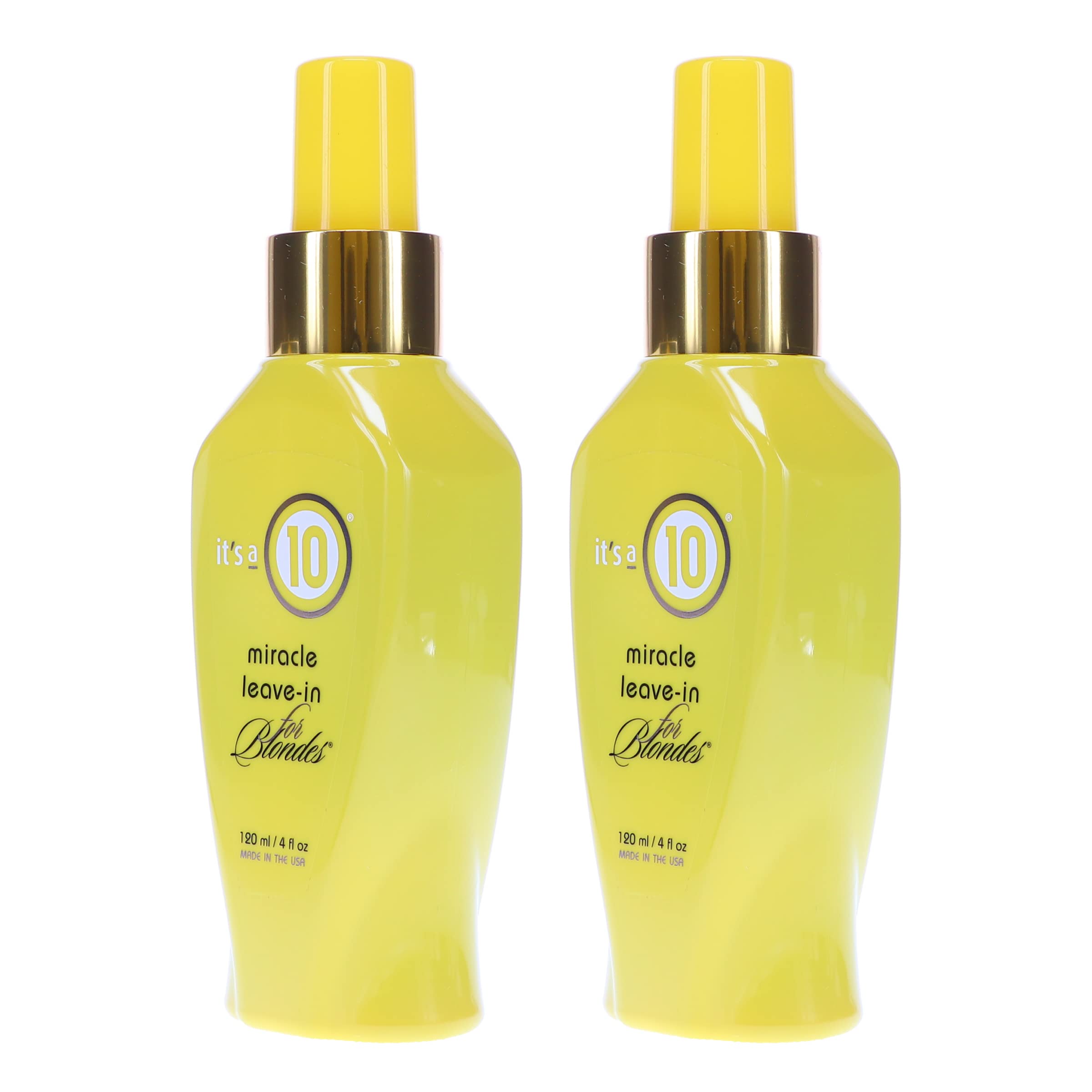 Its A 10 Miracle Blonde: flacon 4 oz idéal pour nourrir et briller les cheveux blonds