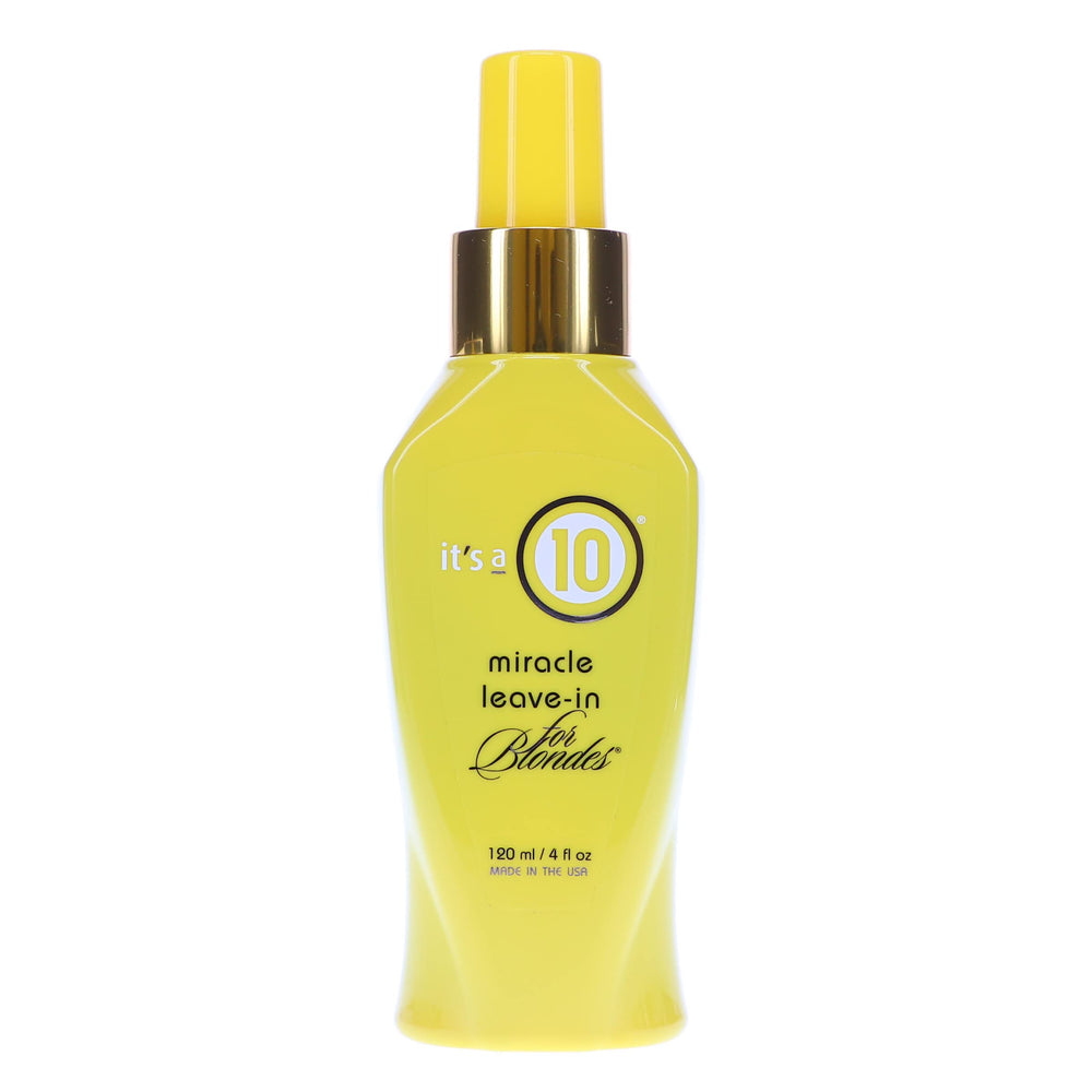 Its A 10 Miracle Blonde: routine quotidienne concentrée sur cheveux blonds