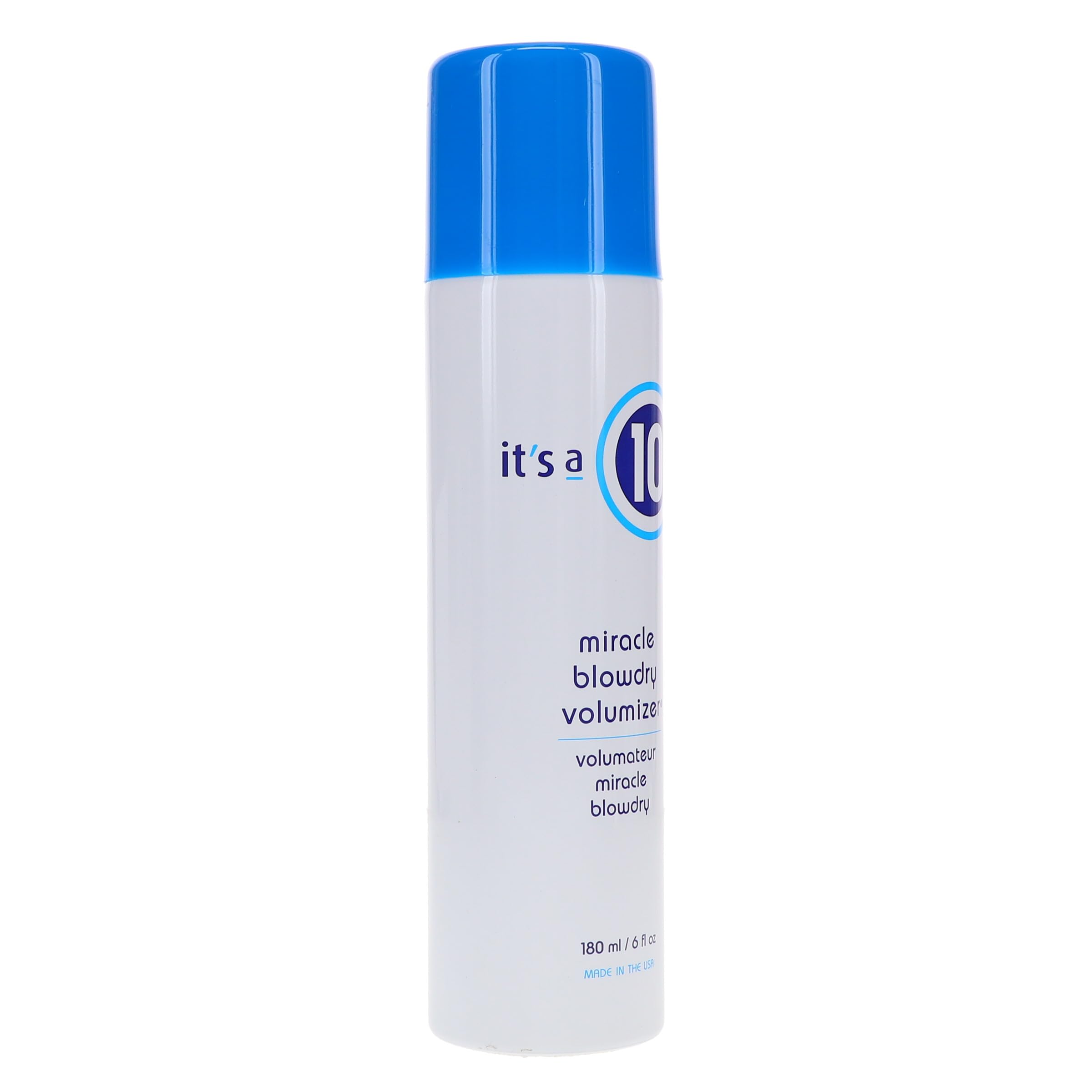 It's A 10 Miracle Blowdry Volumizer in use for non-sticky finish and volume