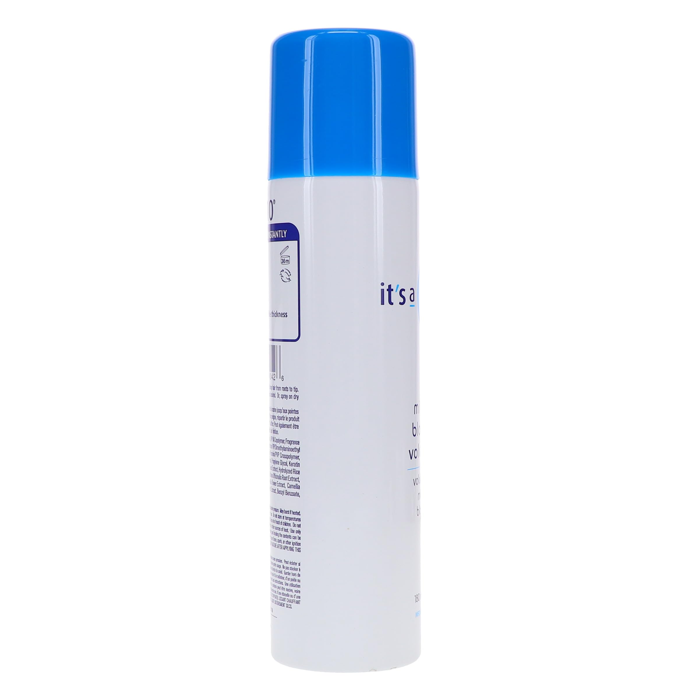It's A 10 Miracle Blowdry Volumizer product with UV protectant feature