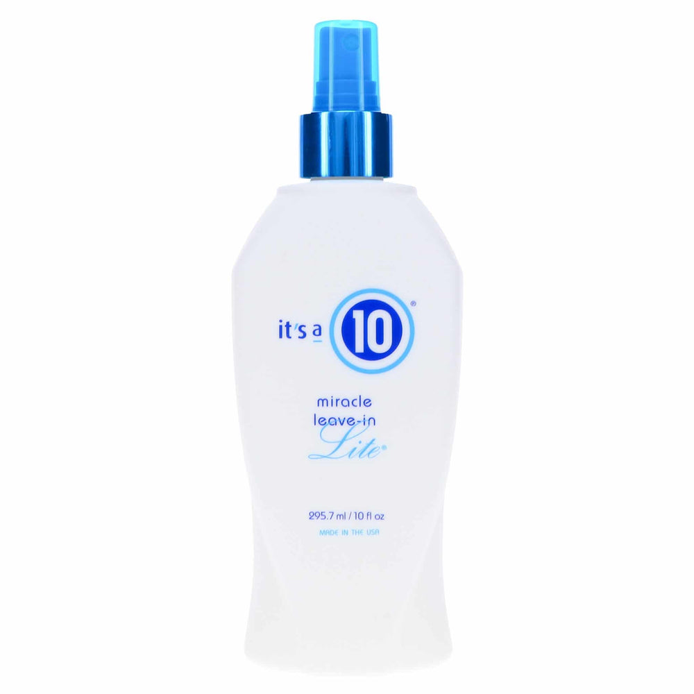 Its A 10: bouteille spray sans rinçage, brillance légère et protection quotidienne.