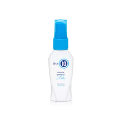 It's a 10 Haircare Miracle Volume Leave-In Lite, flacon compact pour volume et brillance.