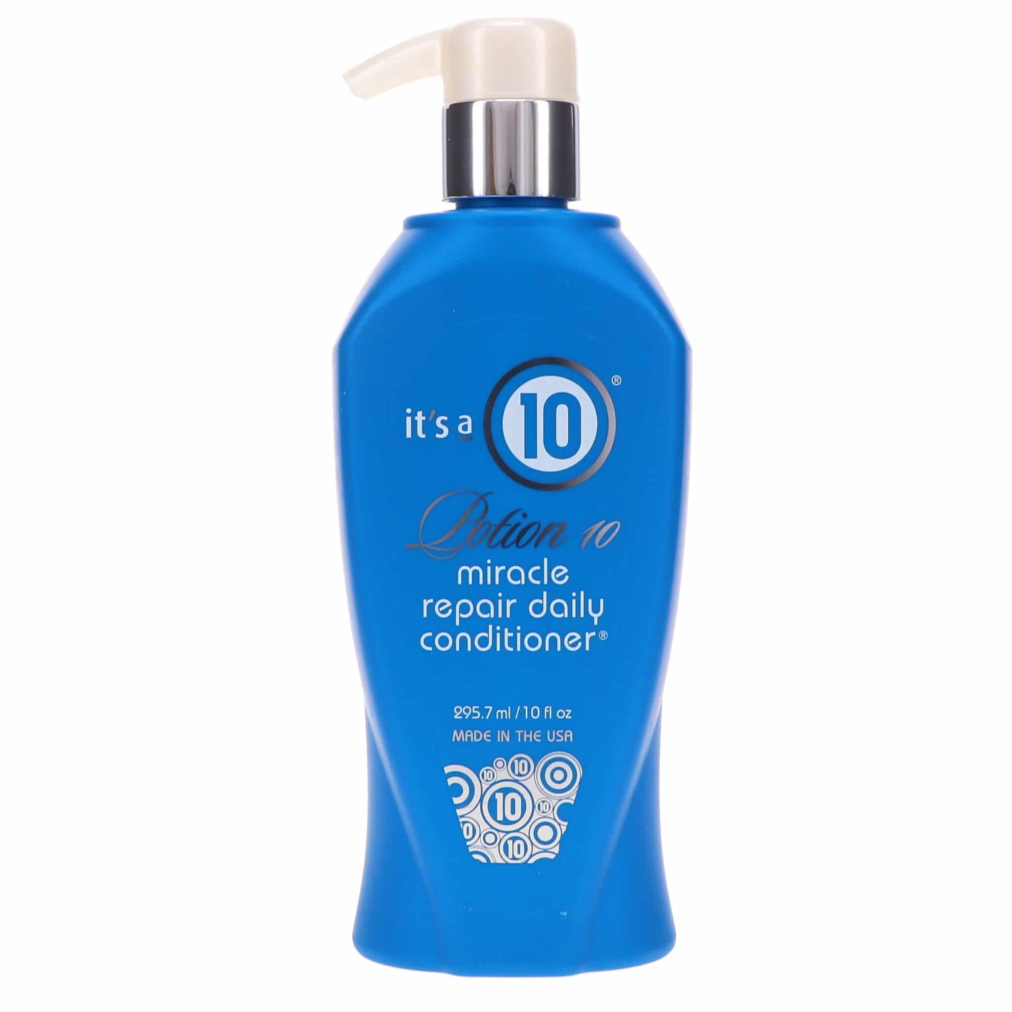 Its A 10 Potion 10 Miracle Repair Conditioner – Bouteille prête à l’emploi pour cheveux soignés.