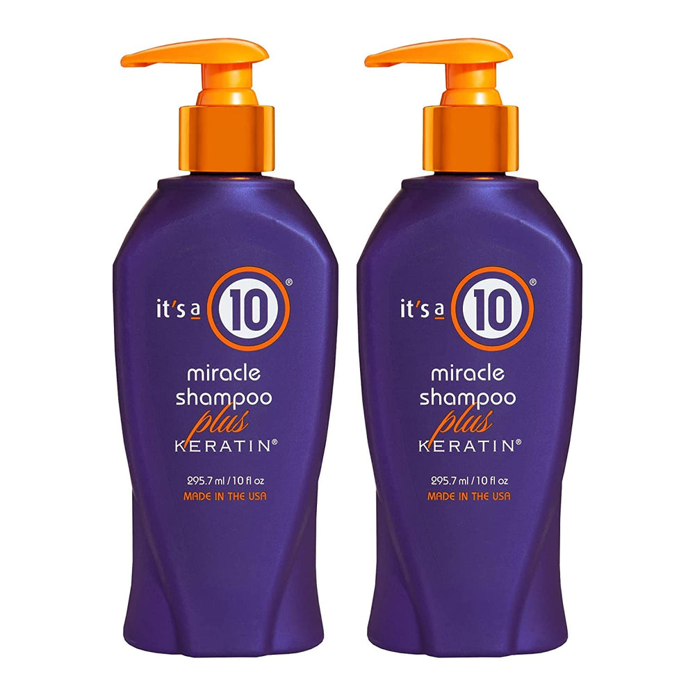Its A 10 Shampoing Miracle Kératine: flacon lot de 2, soin nourrissant et protection